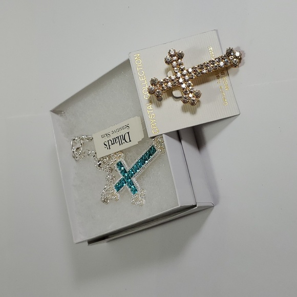 Cross Necklace and Brooch - Picture 13 of 13